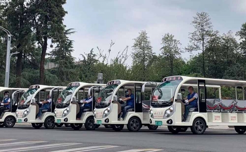 觀(guān)光車(chē)也能帶動(dòng)校園文化的傳播